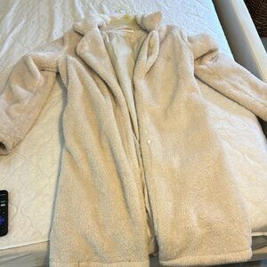 Size medium fuzzy coat